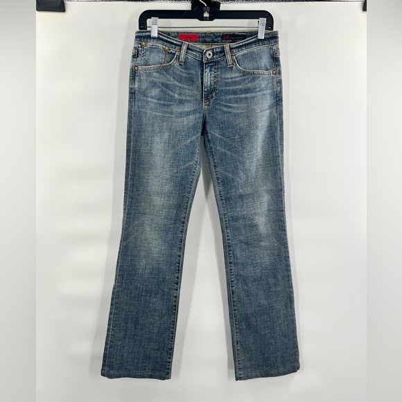AG Adriano Goldschmied Blue Straight Leg Jeans - Picture 1 of 10